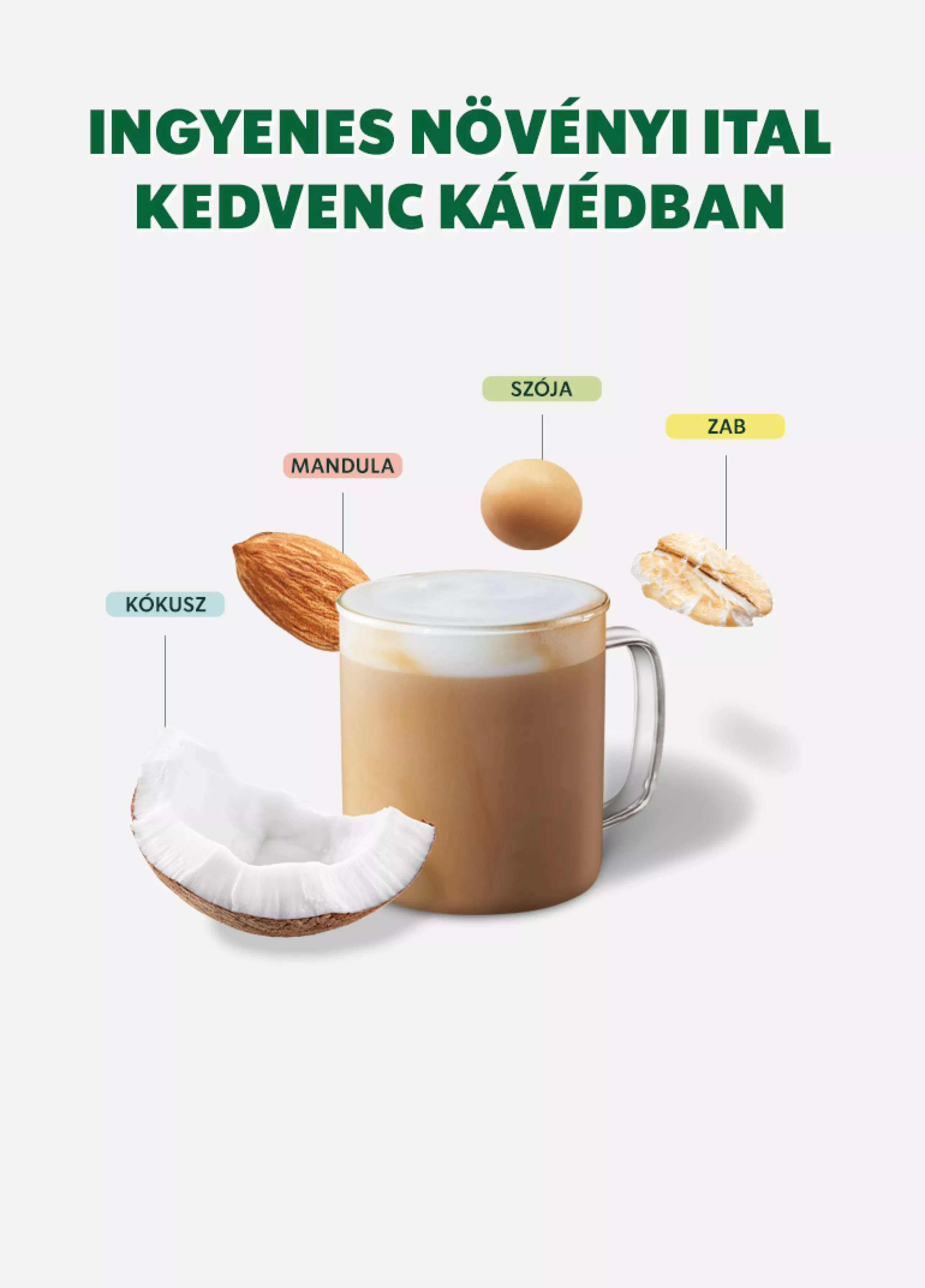 Ingyenes növényi ital kedvenc kávédban