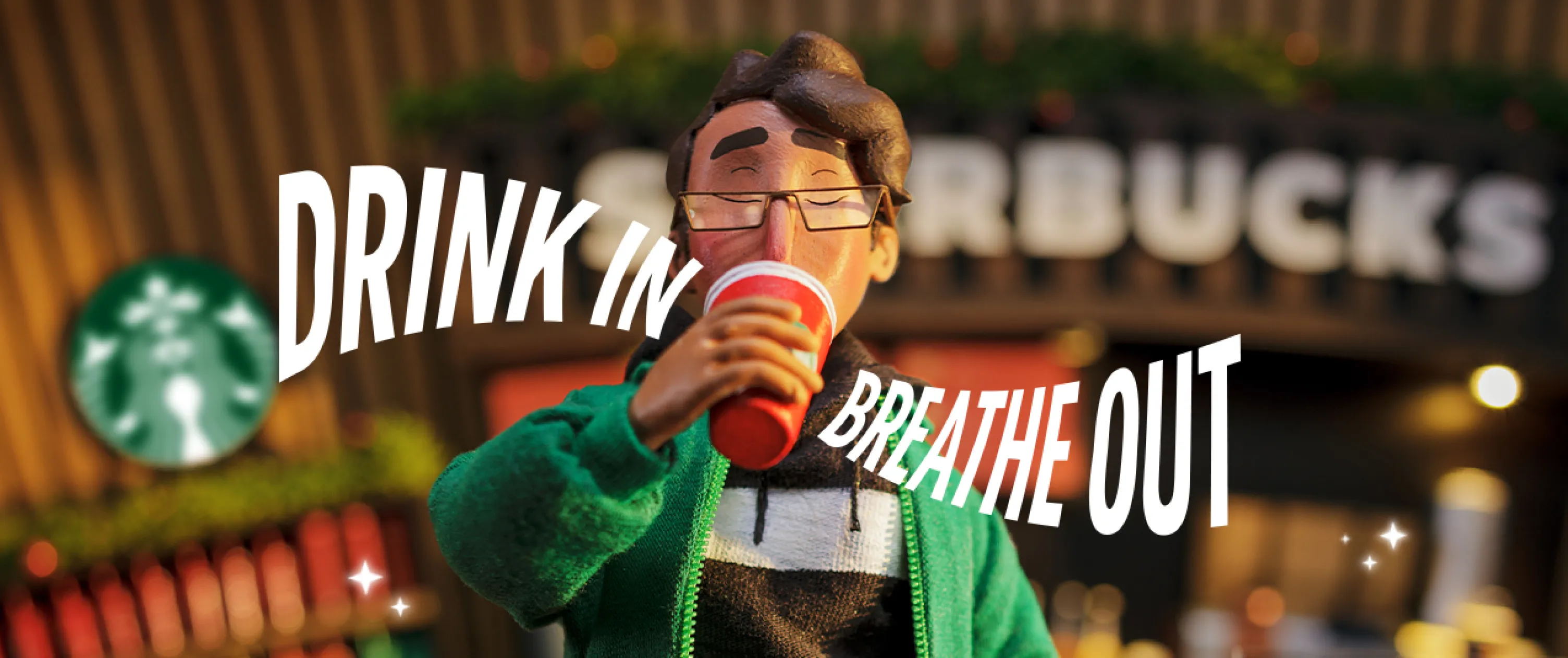 Drink in - Breathe out