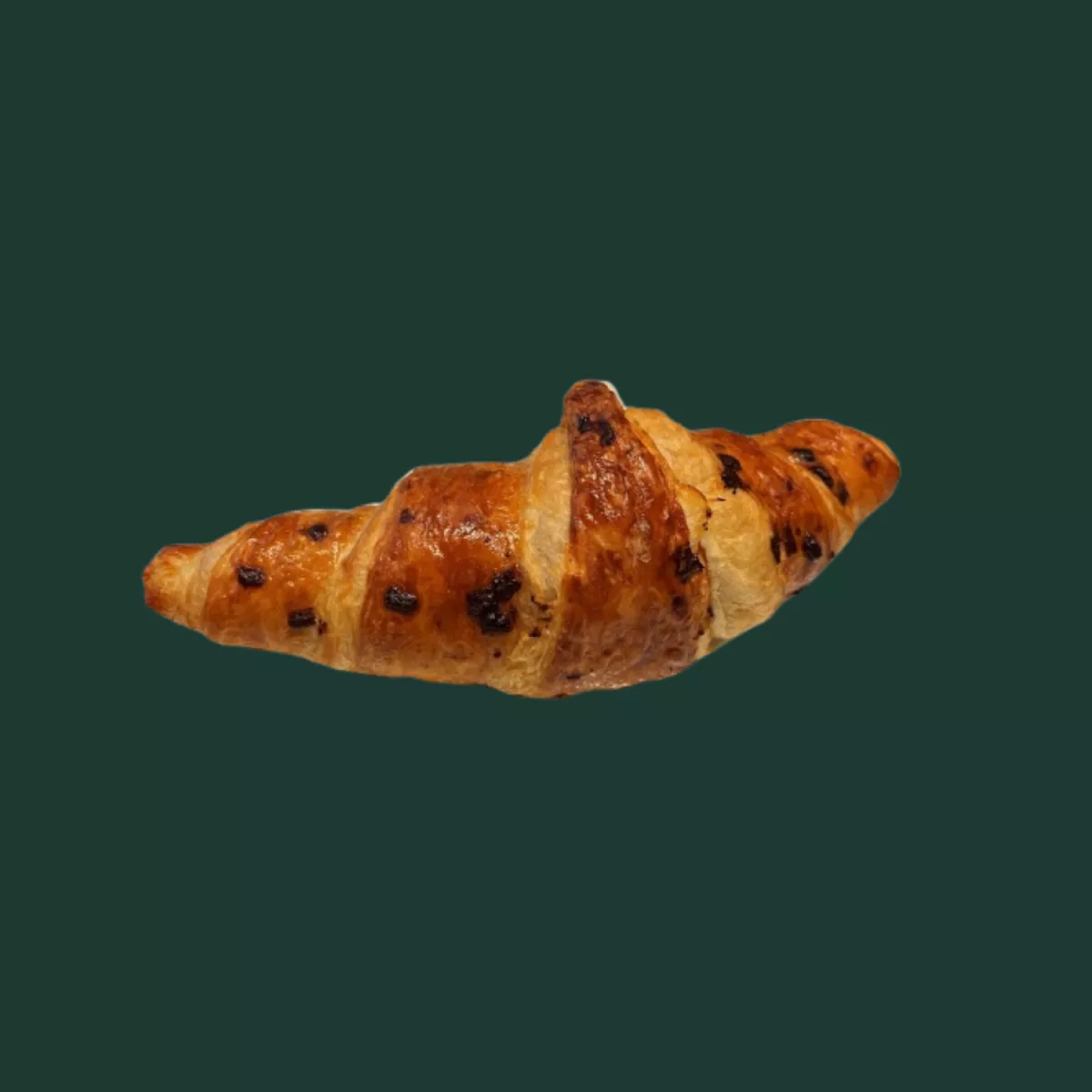 Csokoládés mogyorókrémes croissant