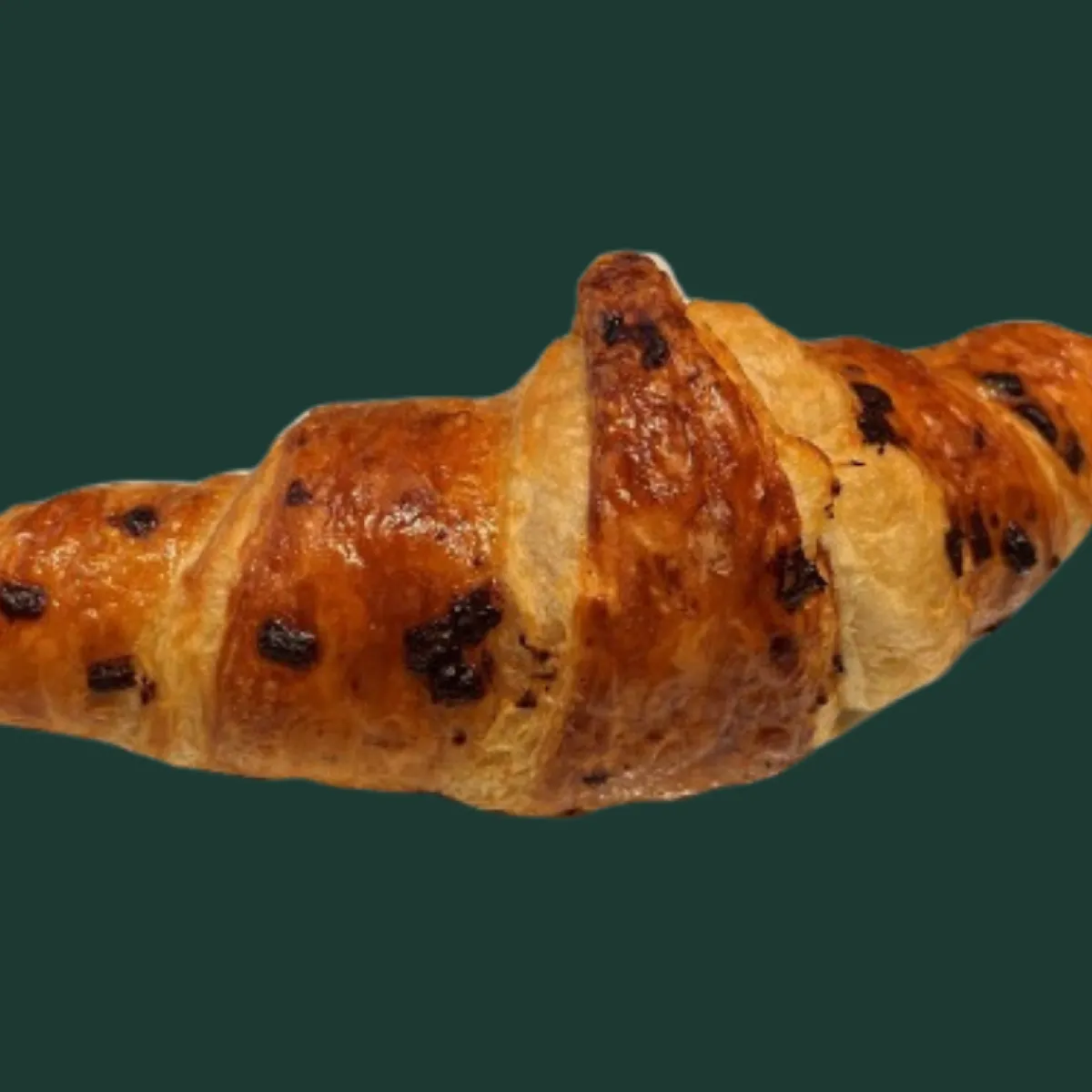 Csokoládés mogyorókrémes croissant