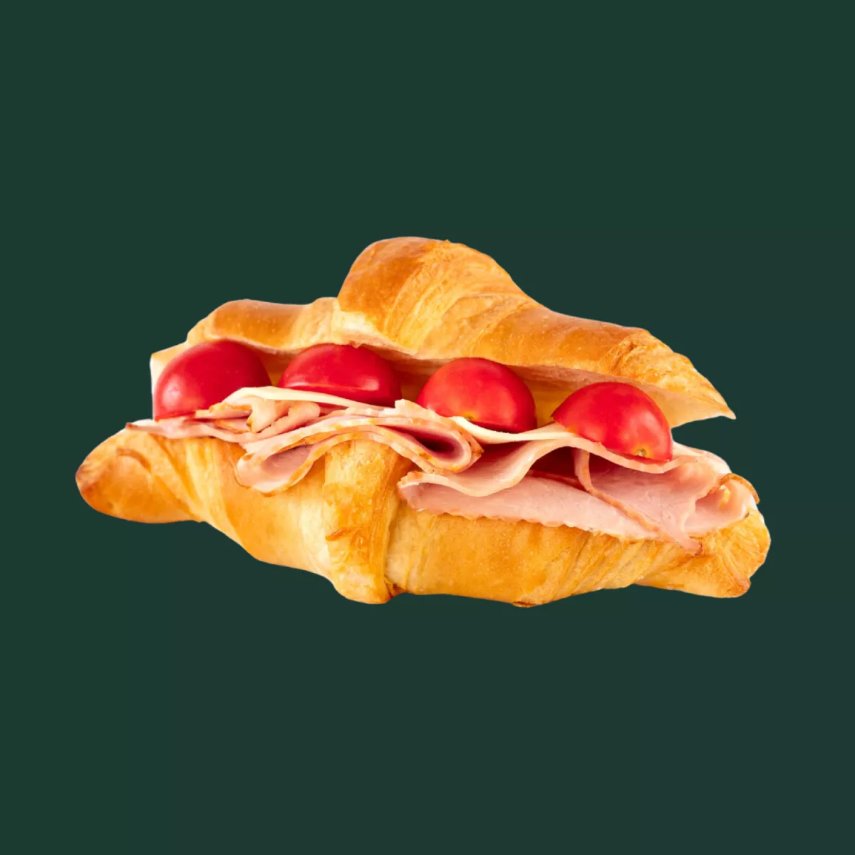 Sajtos sonkás croissant