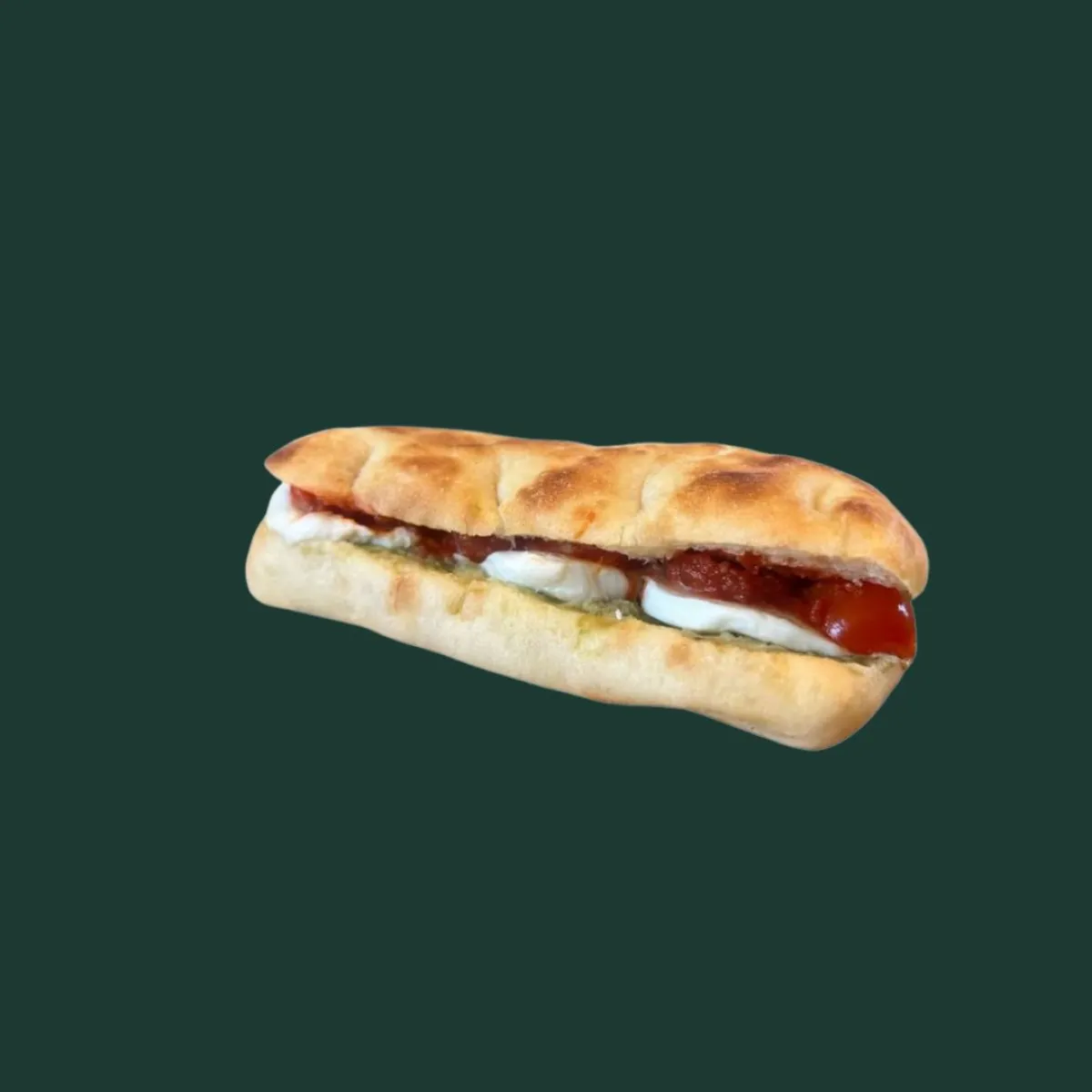 Caprese schiacciata