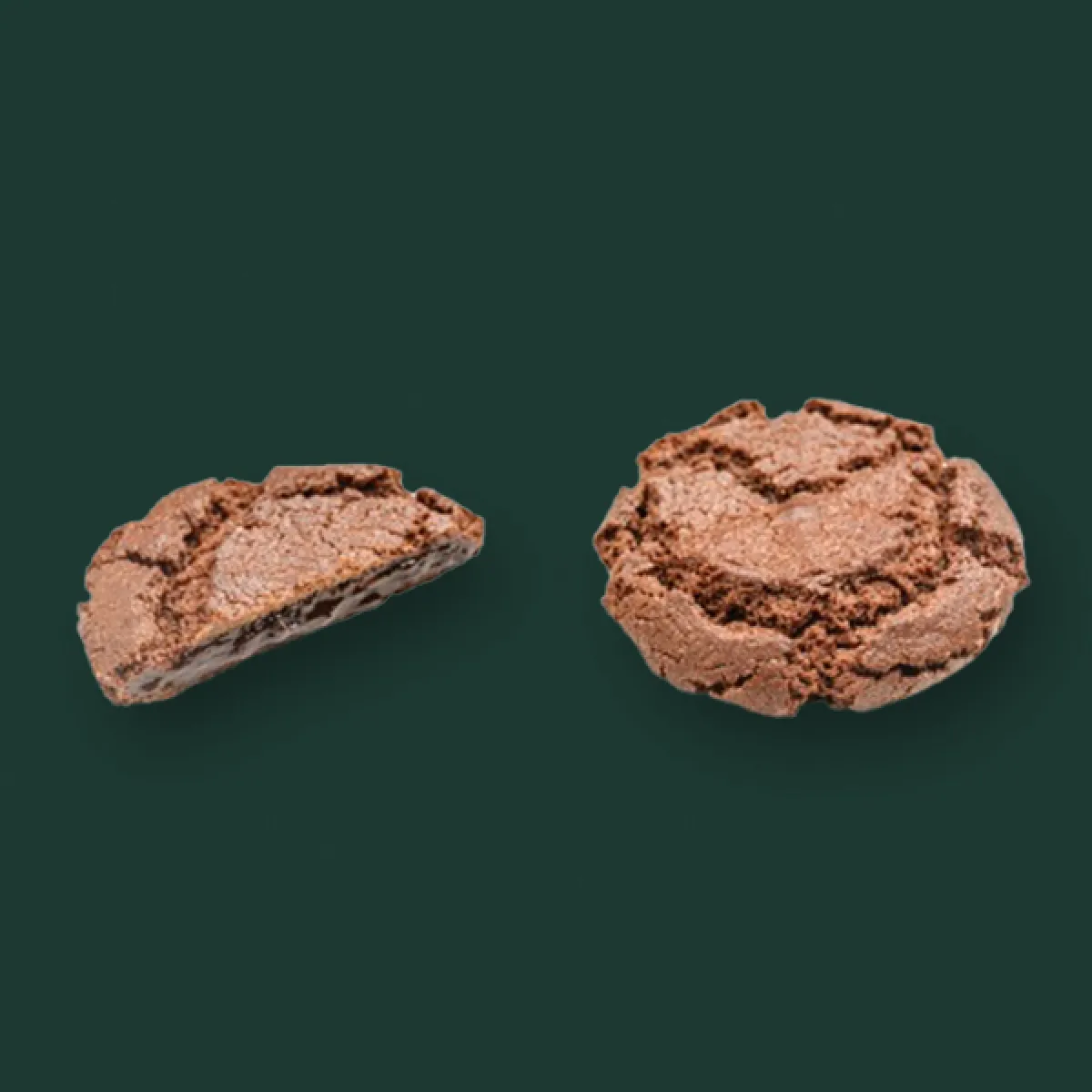 Dupla csokolades frissensült láva keksz