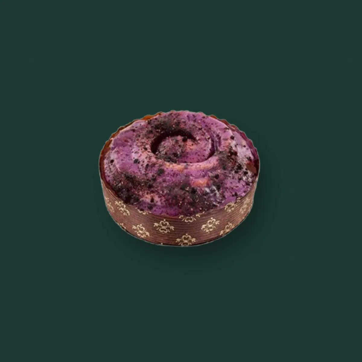 Ube-berry Cinnamon Roll