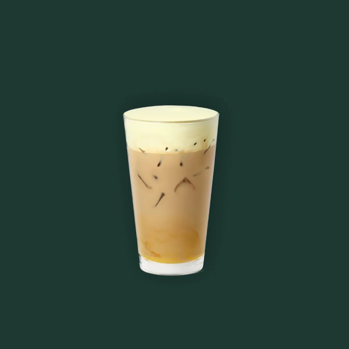 Iced Caramelised Banana Flavour Latte