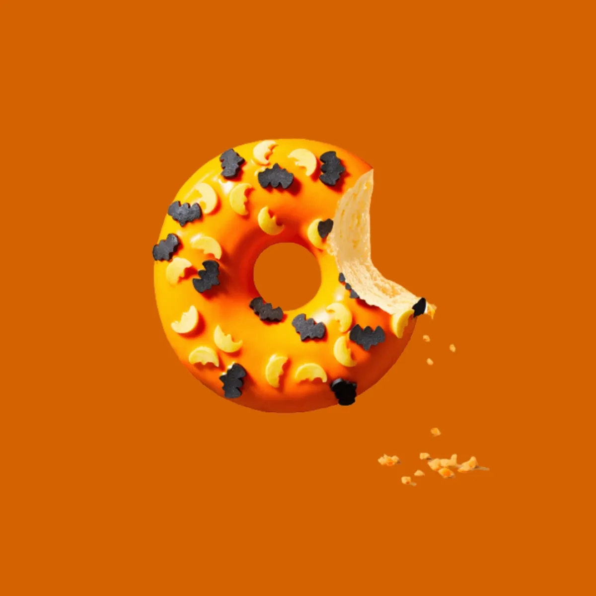 Halloween fánk (oktober)