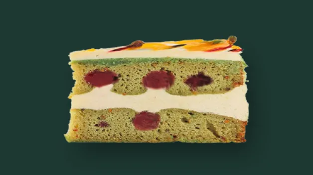 Pistachio Raspberry Cake