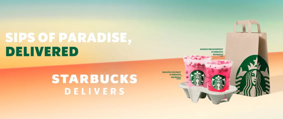 Sips of paradise, delivered