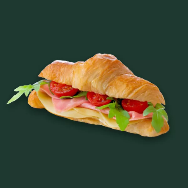 Sajtos sonkás croissant
